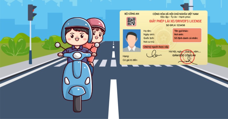 Các hạng bằng lái xe năm 2025